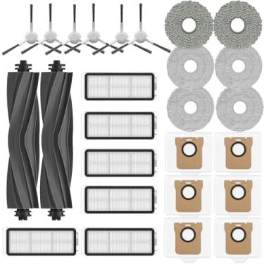 Imagem de JoyBros Acessórios de substituição para aspirador de pó Dreame L20 Ultra/L30 Ultra: 4 filtros HEPA 6 escovas laterais, 6 esfregões, 6 sacos de pó, 2 escovas de limpeza principais, 25 pacotes