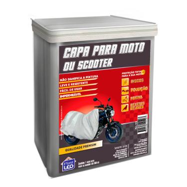 Imagem de Capa para Moto Vinil Plast Leo 518 Tamanho Único