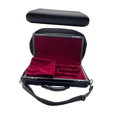 Imagem de Dynwave Bolsa para Oboé, Estojo para Oboé, Bolsa Acolchoada contra Umidade, Couro PU Leve para Trabalho, Viagem, Transporte de Instrumentos, Saxofone, Uso