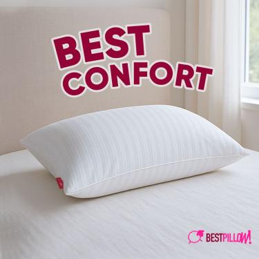 Imagem de Travesseiro Antialérgico Fibra Super Luxo Macio Médio Ideal