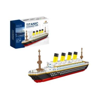 Imagem de Navio De Cruzeiro Titanic De Luxo Para Crianças, Blocos De Construção,
