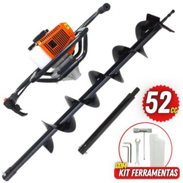 Imagem de Perfurador de Solo Profissional Vulcan VPS520 2T 52cc á Gasolina Com B