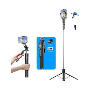 Imagem de Bastão De Selfie Telescópico Ajustável, Tripé Monopé Para iPhone Andro