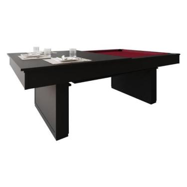 Imagem de Mesa de Sinuca/Bilhar com Tampo de Jantar - 2,00x1,10 - Nelson Bilhare