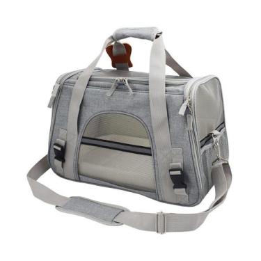 Imagem de Bolsa De Transporte Pet Avião Para Cães E Gatos Luxo - Ninabag, rosa