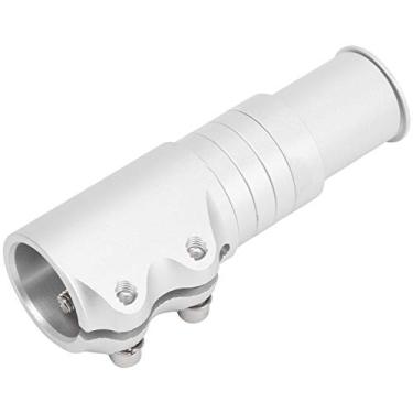 Imagem de Mountain Bike Stem Riser Riser Extensão de alumínio Bicycle Front Fork Tubes Extender (Prata)