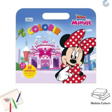 Imagem de Maleta Colorir Minnie Mouse - Tilibra