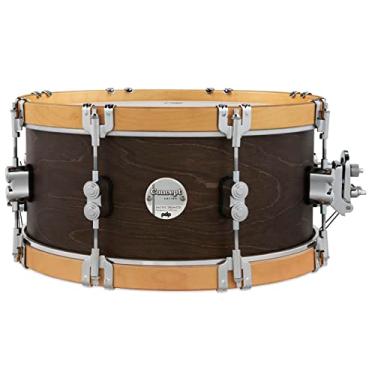Imagem de Pacific Drums & Percussion Tarola Add-Ons PDP Concept Classic, 6,5x14, Nogueira/Natural Hoops (PDCC6514SSWN)