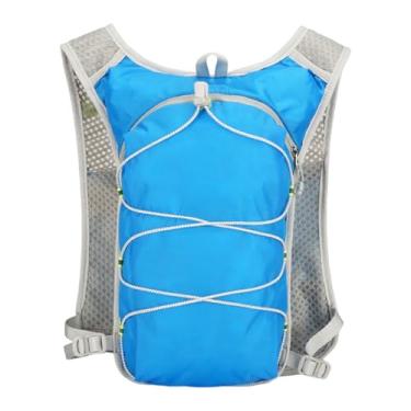 Imagem de Mochila De Hidratação - Mochila com Reservatório de Água,Equipada Com Alça De Ombros Respirável E Ajustável E Bolsa Reflexiva Para Atividades Como Fitness, Esqui, Ciclismo, Acampamento Bicicleta