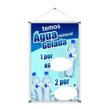 Imagem de Banner pronto Água BA 004 medida 45x70 cm arte pronta