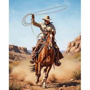 Imagem de ZUKIY Coleção de arte do deserto do oeste selvagem - pôsteres ocidentais para parede - impressão de bruxa de Halloween - Pôster sem moldura de 20 x 25 cm - Decoração de parede de anatomia gótica