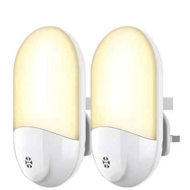 Imagem de Luz Noturna LED Plug-in Automática Do Anoitecer Ao Amanhecer Sensor Fo