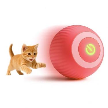 Imagem de Bolinha Interativa Giratória 2.0 para Cachorro e Gato Brinquedo Inteli