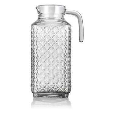 Imagem de Jarra De Vidro Para Suco ou Água Com Tampa 1,8 litros - FlashGoods, Es