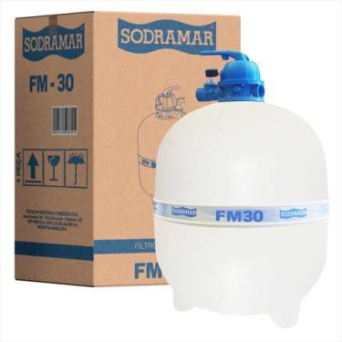 Imagem de Filtro Para Piscinas Até 78 Mil Litros Fm Sodramar, FM-30/28.000L