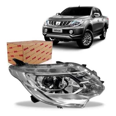 Imagem de Farol Mitsubishi L200 Triton / 17 a 23 - Lado Esquerdo (Motorista)  Pi