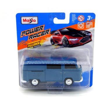 Imagem de Miniatura Volkswagen Type 2 Panel Van 1971 1/43 Azul Maisto 25001