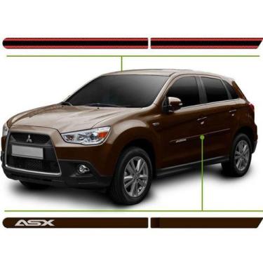 Imagem de Friso Lateral na Cor Original Mitsubishi Asx 2010 11 12 13 14 15 16 17