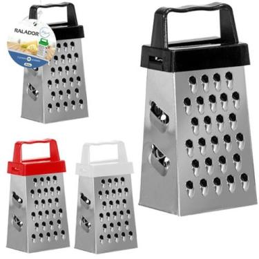 Imagem de Mini Ralador 4 Faces Para Queijos e Legumes 9cm - zein