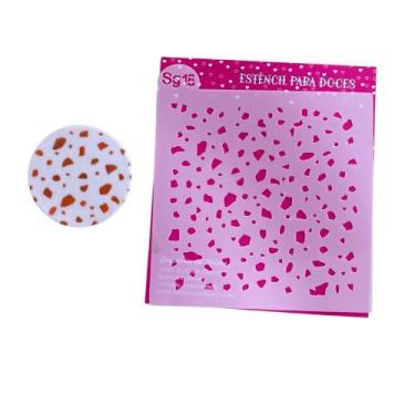 Imagem de SG18 Estêncil animal print para confeitaria e artesanato. - confeitari