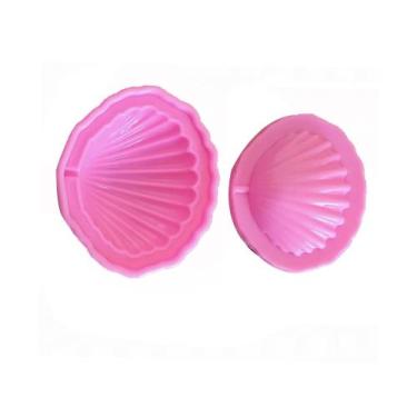Imagem de Molde de silicone concha 3d para decorar f499 - CM