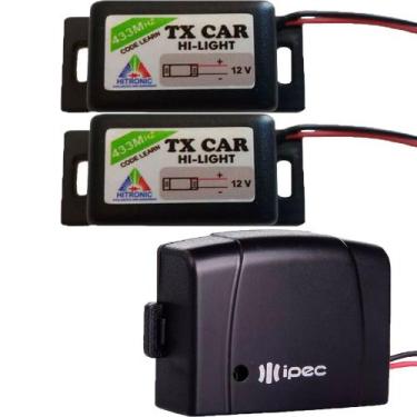 Imagem de 3 Controle Remoto Portão Tx Car Luz Farol Alto Carro Moto Prova de Águ