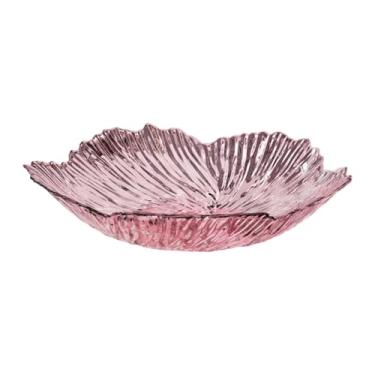 Imagem de FLCPJGV Fruteira Decorativa, Suporte para Vegetais, Cesta de Pão Elegante, Armazenamento de Lanches Elegante, Prato de Mesa Multifuncional, Material PET Práti, Rosa, Tamanho real