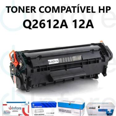 Imagem de Toner Q2612a 2612a 26a Compatível M1005 1022N 3050N 3055N 1319F 3055NF