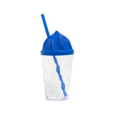 Imagem de Kit 30 Copo Sorvete Cristal 550 ML - Biel Copos, Azul Royal