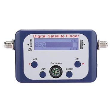 Imagem de VBESTLIFE Digital Satellite Signal Finder Meter, Portátil LCD Display, Buzzer de Alto Ganho Backlight Compass, para TV por Satélite TV Camping Ao Ar Livre Uso