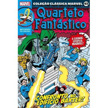 Imagem de Coleção Clássica Marvel Vol. 43 - Quarteto Fantástico Vol. 9 - Marvel 