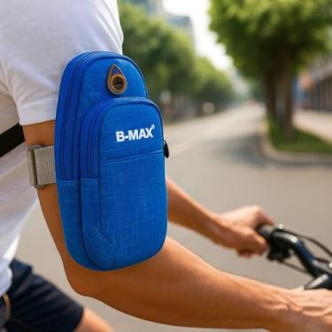 Imagem de Bolsa Braçadeira Suporte Celular Esporte Corrida Academia Ciclismo Unissex