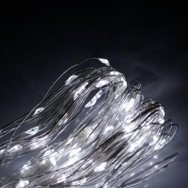 Imagem de Pisca De Led Fio De Fada 20l 2 Metros A Bateria Natal Ano Novo Cores Branco