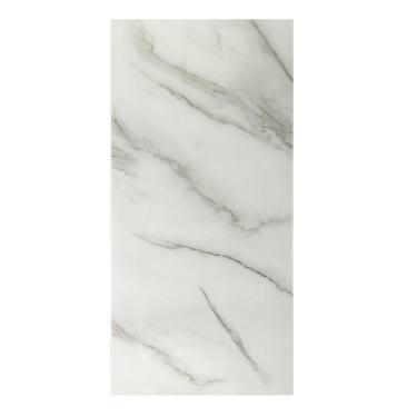 Imagem de Papel De Parede Adesivo Placa 3d Pvc Marmorizado Mármore 30x60cm Mármore Branco