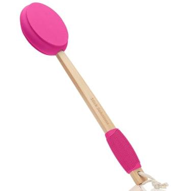 Imagem de Slick- Loção aplicadora, 43 cm, aplicadores para suas costas, loção aplicadora de costas, orgânico certificado, lavável de fácil alcance, aplicadores, autobronzeador para todos os tons de pele