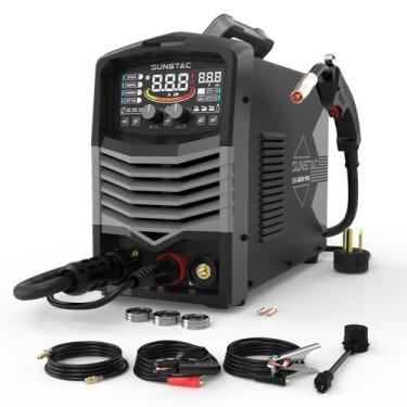 Imagem de Soldador Sunstac SS-180M PRO 180A 110V/220V 4 em 1