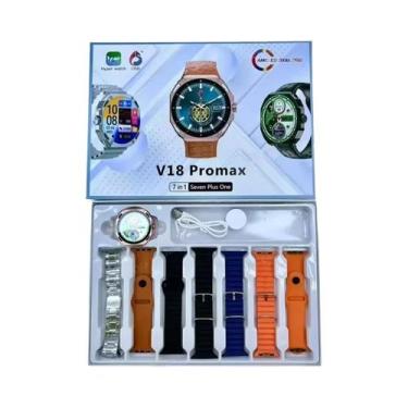 Imagem de Smartwatch Unissex 1.52'' AMOLED Com Monitor De Frequência Cardíaca, À