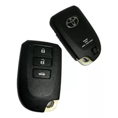 Imagem de Chave Oca Yaris 3 Botões 2019 2020 2021 2022 2023 2024 - Ferreira FS