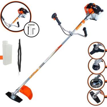 Imagem de Roçadeira Multifuncional Vulcan VR430S À Gasolina Motor 2T 43cc 1,7HP 