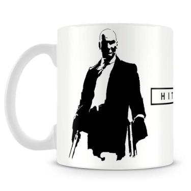 Imagem de Caneca Personalizada Hitman - Porcelana Brilhante com Estampa de Jogo 