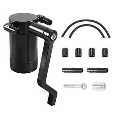 Imagem de POSENG Billet Catch Can Separador de óleo Z-Bracket Tecnologia Compatível com Chrysler Dodge Charger Challenger 2011-2021 6,4 L Preto