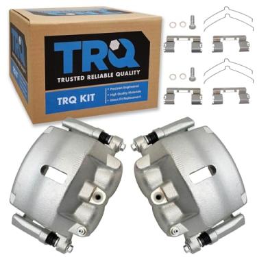 Imagem de TRQ Par de pinças de freio a disco dianteiro LH e LH laterais para Ford F150 Lincoln Mark LT