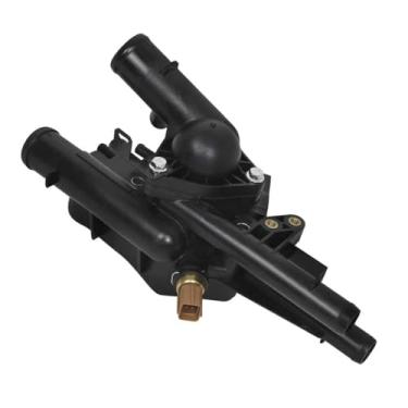 Imagem de FIQAPJ Conjunto de carcaça do termostato de refrigeração 25600-2G500 para Hyundai Sonata Tucson Santa Fe Sport 2010-2016 Kia Sportage Optima Sorento 2011-2016 2.4L L4 Substitui 256002G500 86025 86230