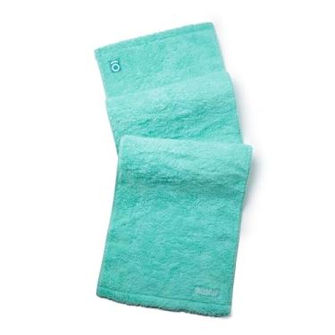 Imagem de (Aqua) - FACESOFT Towel Company - Active Towels (25cm x 100cm ) - Post Yoga or Exercise Towel - Pure 100% Cotton - Hypoallergenic - Anti-Bacterial - No Synthetic or Plastic Microfibers