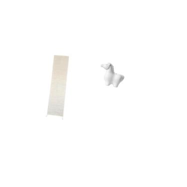 Imagem de Fenteer Abajur de Chão de Papel de Porcelana, Estatueta de Cavalo, Decoração Aconchegante para Sala de Estar, Abajur de Pé, Capa de Luz, Abajur, Escultura de