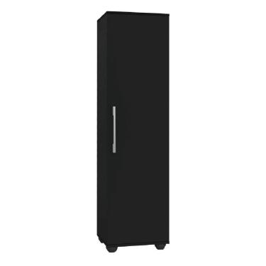 Imagem de Armário Multiuso Organizador Lavanderia Sofia Preto J&amp;a Preto