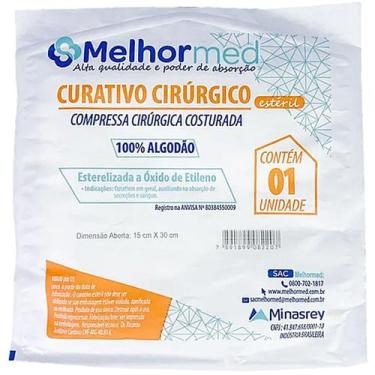 Imagem de Curativo Cirúrgico com Papel Interno Estéril 10X50cm-unidade - Melhor 