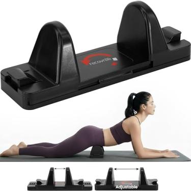 Imagem de Ferramenta de liberação de Psoas Recov - Ferramenta de massagem ajustável de tecido profundo no quadril | Psoas, costas, quadris, pescoço, auto-massagem, tecido profundo, liberação de tensão muscular (preto)