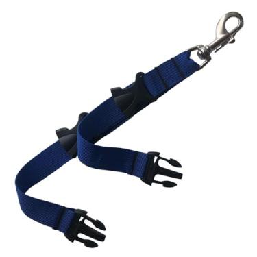 Imagem de Vaveren Cinta de nadadeira de mergulho, cinta de snorkel, fivela de liberação rápida, fivela de nadadeiras de mergulho para adultos, Azul