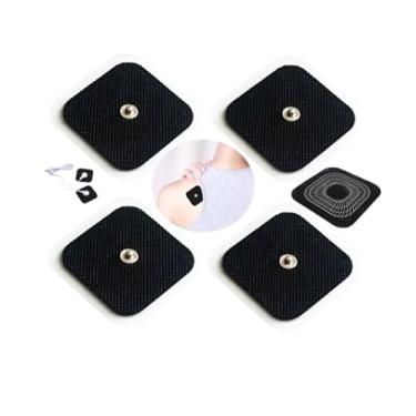 Imagem de 8 Eletrodos 5x5cm plug 3.7mm CPX OFC compatível com Compex